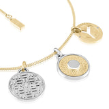 14K Rose Gold NYC Love Subway Token Necklace