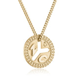 Gold NYC Token Necklace
