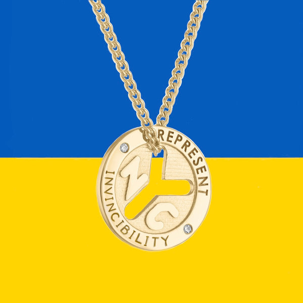 UKRAINE Token Necklaces
