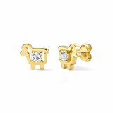 SUPERSIZED SHEEP STUDS, Sterling or Gold