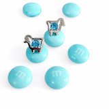SUPERSIZED SHEEP STUDS, Sterling & Topaz