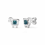 SUPERSIZED SHEEP STUDS, Sterling & Topaz