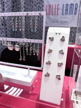 SUPERSIZED SHEEP STUDS, Sterling & Amethyst