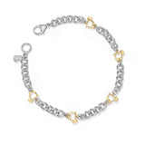 SWEATER LINK Bracelets, Sterling Silver & 2Tone