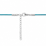 STERLING SILVER Mini Charm Cluster on Color Cord