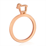 MINI SLICE LAMB STACKING RING