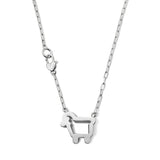 'BIG LAMB on Campus' Sterling Silver Necklace