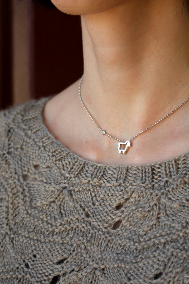 14K Rose Gold Small Signature Necklace