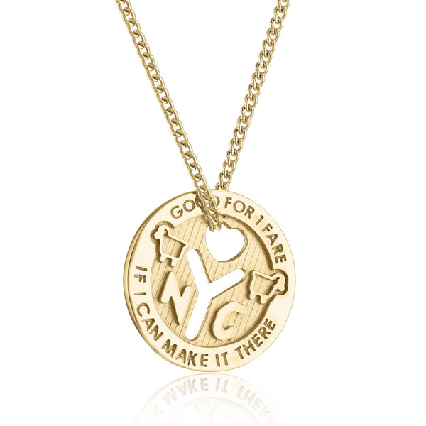 Love Token NYC 18K Gold Necklace