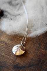 *Sterling Silver "Rock Your Flock" Pendant